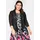 sheego Blusenjacke schwarz 48/50