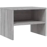 vidaXL Nachtschrank Grau Sonoma 40 x 30 x 30 cm Holzwerkstoff