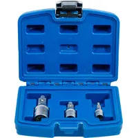 BGS Verlängerungs-Satz mit Magnethalter 6,3 mm (1/4") / 10 mm (3/8") / 12,5 mm (1/2") 3-tlg.