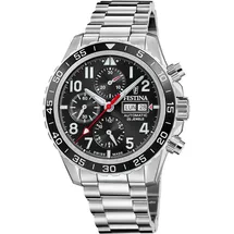 Festina Automatik Herren Swiss Made F20055/4 - schwarz,silber - 45.8mm