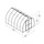 CANOPIA Bella Alu HKP 6 mm 8,9 m2 inkl. Fundament