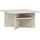 venture home Couchtisch Ålesund Beige Holzwerkstoff 75 x 42 x 75 cm