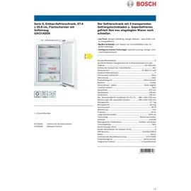 Bosch Serie 6 GIV21ADD0