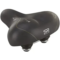 PROPHETE Fahrradsattel »Touren-City-Sattel«, schwarz