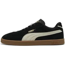 Puma Club II Era Suede Herren Weite E Schwarz/Alpine Snow/Gum 48