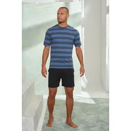 H.I.S. Pyjama gestreift Blau 44/46 (S)