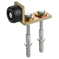 Schiebetor-Torpuffer, 460, mit Dübeln und Schrauben,B50mm,H60mm,L130mm, Stahl