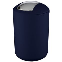 WENKO Schwingdeckeleimer »Brasil «, 6,5 l, dunkelblau