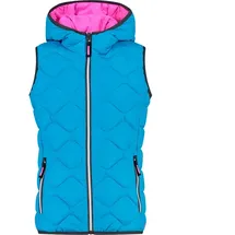 CMP KID G Vest Fix Hood Turchese 98