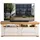 Harper WORCHESTER TV-Lowboard 165x61x53 cm Eiche/Metall