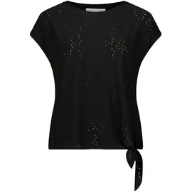 Betty & Co Casual-Shirt mit Struktur in schwarz, | Gr.: L