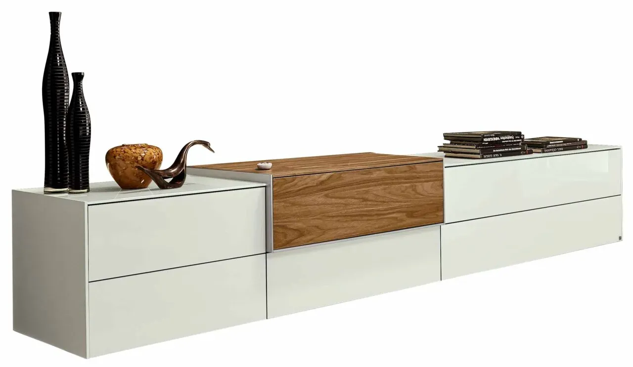 Musterring TV-Lowboard Q-MEDIA 2.0 - B/H/T ca. 282,00x53,00x60,00