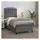 vidaXL Boxspringbett 180 x 200 cm Grau