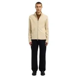 Selected SLHTELLER FN RELAXED ZIP CARDIGAN Herren Beige L