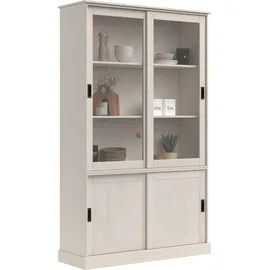 OTTO home Vitrine Schröder 114 x 40 x 190 cm Weiß