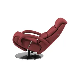 Hukla Relaxsessel Florian Leder 73 x 109 x 91 cm Rot