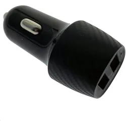 2GO Kfz-Ladegerät 12V/24V - schwarz Universal Dual-USB