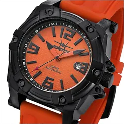 FIREFOX - AUTOMATIKUHR - orange / 43 MM