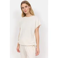 Soyaconcept Kurzarmshirt "SC-BANU 169", Damen, Gr. S, beige (1620