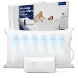 NITETRONIC Z6 Anti-Schnarch-Kissen, Deutsche Ingenieurskunst für ruhigen Schlaf – Echtzeit-Schnarchdiagnose, intelligente App-Überwachung und unvergleichlicher Komfort für erholsame Nächte