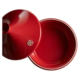 Emile Henry Tajine 32 cm rot