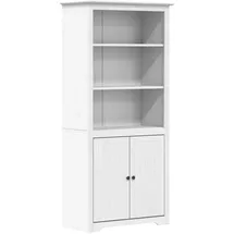 vidaXL Bücherregal BODO 82 x 40 x 173 cm Weiß