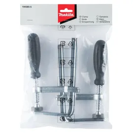 Makita Schraubzwinge Metall 185 mm Silber 2 Stück