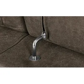 Switch Wohnlandschaft Mikrofaser 5-Sitzer Braun