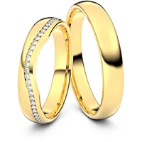 Trauringe Kirchhain 585er Gelbgold - 8059