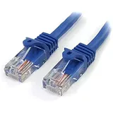 Startech StarTech.com Cat5e Patchkabel mit Snagless RJ45 Anschluss - Netzwerkkabel 5m - Blau