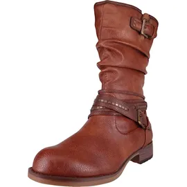 Mustang Damen Stiefelette Warmfutter 1139-624, Größe:38 EU, Farbe:Braun