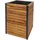 Proregal Pflanzkasten 60 x 42 x 42 cm Braun