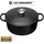 Le Creuset Signature Bräter 26 cm rund schwarz