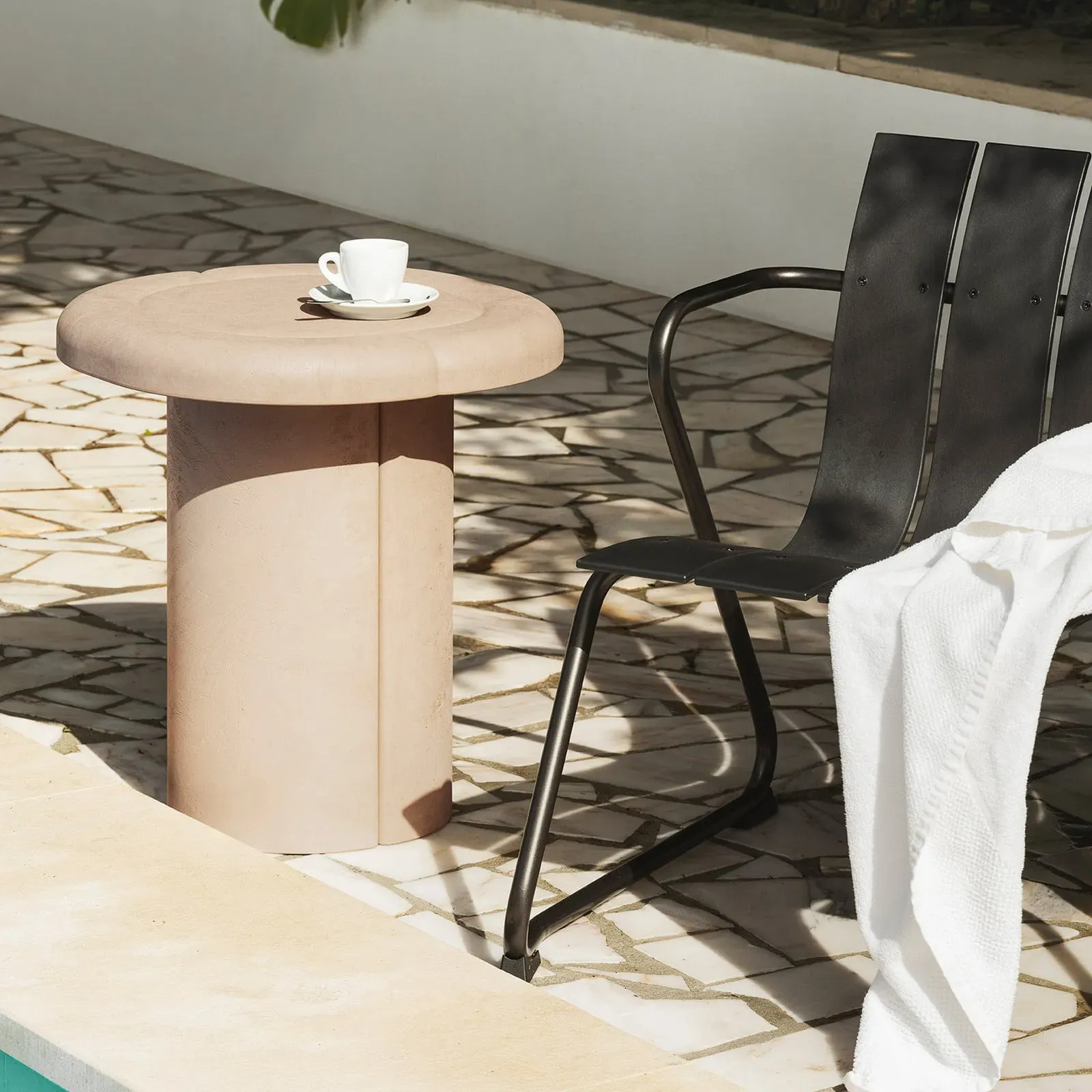 Außenleuchte MATER, Ocean, Schwarz, für Terrasse, Kunststoff, Design - 60 - 81