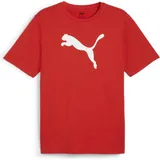 Puma Puma, teamRISE Logo Jersey Cotton puma red-puma white (01) S