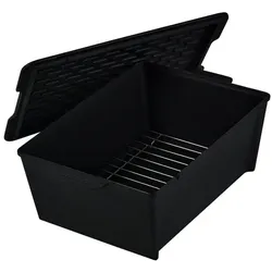 ENDERS Dutch-Oven, emailliertes Gusseisen, Breite: 22,5 cm - schwarz