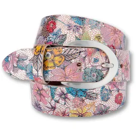 Bernd Götz Ledergürtel mit Metallicprint BERND GÖTZ Design 501