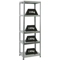 Proregal Schwerlastregal Steel Eagle HxBxT 180 x 60 x 40 cm Fachlast 130 kg Verzinkt
