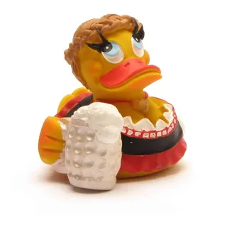 Duckshop I Badeente I Quietscheente I Dirndel Duck I Geschenk für Bayern I Geschenk für Oktoberfest