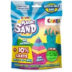 CRAZE 41215 MAGIC SAND - Starter Foilbag 250g, sortiert