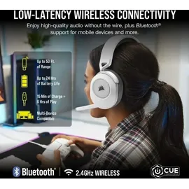 Corsair HS65 Wireless weiß