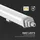 V-Tac Wannenleuchte 1 LED 60 cm weiß Kunststoff