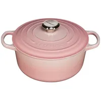 Le Creuset Signature Bräter 24 cm rund shell pink