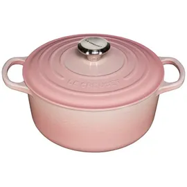 Le Creuset Signature Bräter 24 cm rund shell pink