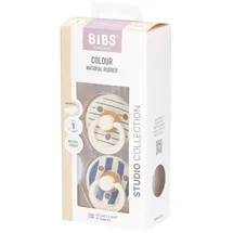 Bibs 1 - Anatomic Studio Duo Pin Steel Blue St Sauger