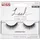 Kiss Lash Couture Faux Mink "Little Black Dress" – Künstliche Wimpern mit Faux-Mink Effekt, Voluminöse Fake Lashes, Wiederverwendbare Strip Lashes mit weichem Wimpernband, Schwarz