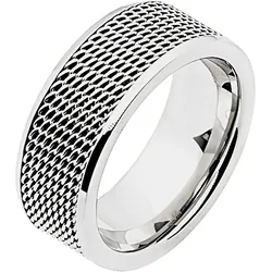 Zeeme Stainless Steel Ring Edelstahl glanz