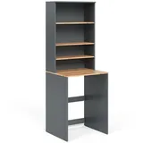 Vicco Waschmaschinenschrank Viktor 66 x 88,2 cm Anthrazit/Goldkraft Eiche
