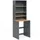 Vicco Waschmaschinenschrank Viktor 66 x 88,2 cm Anthrazit/Goldkraft Eiche