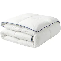 Beliani Bettdecke Entenfedern und Daunen Leicht Warm 220 x 240 cm